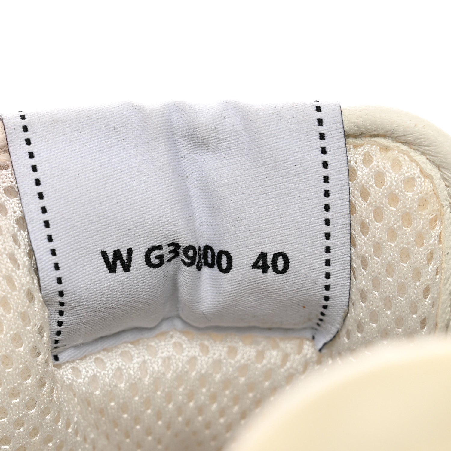 Chanel Calfskin Suede Crystal Womens CC Sneakers 40 White 8 of 9