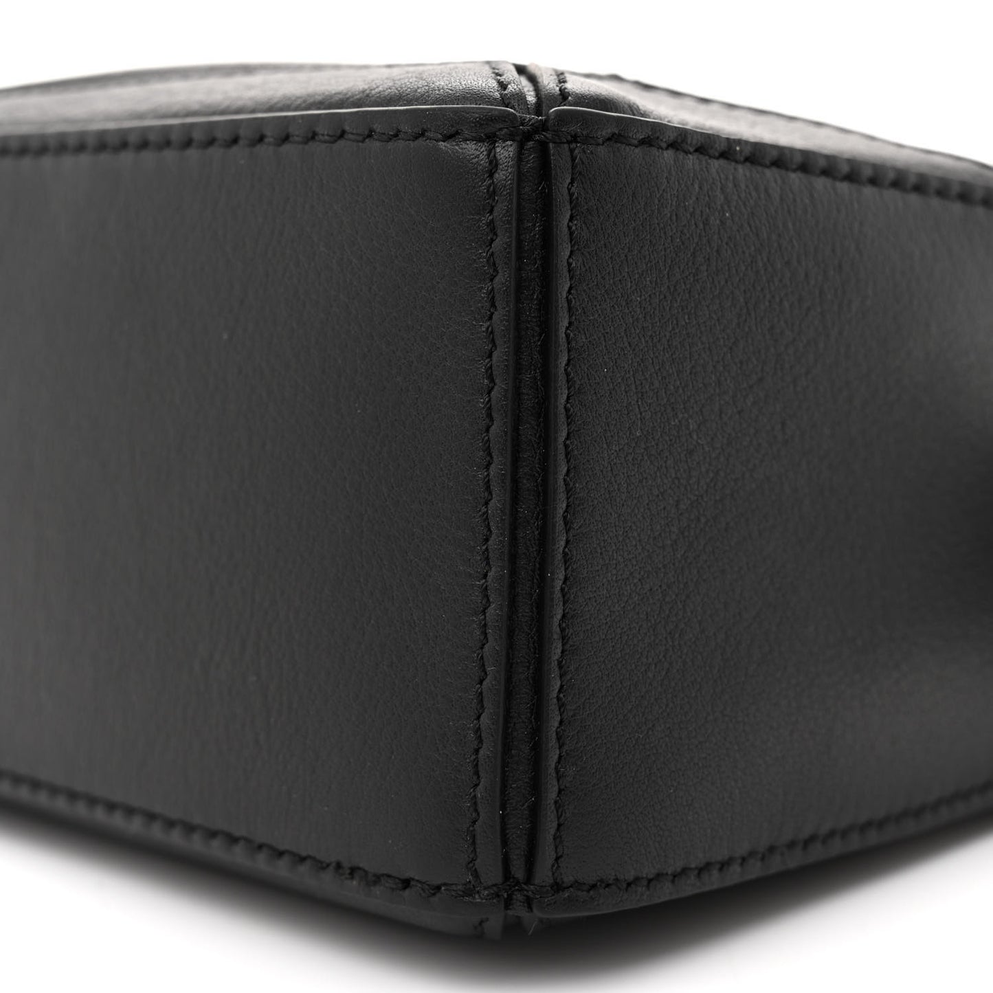 Calfskin Mini Puzzle Bag Black