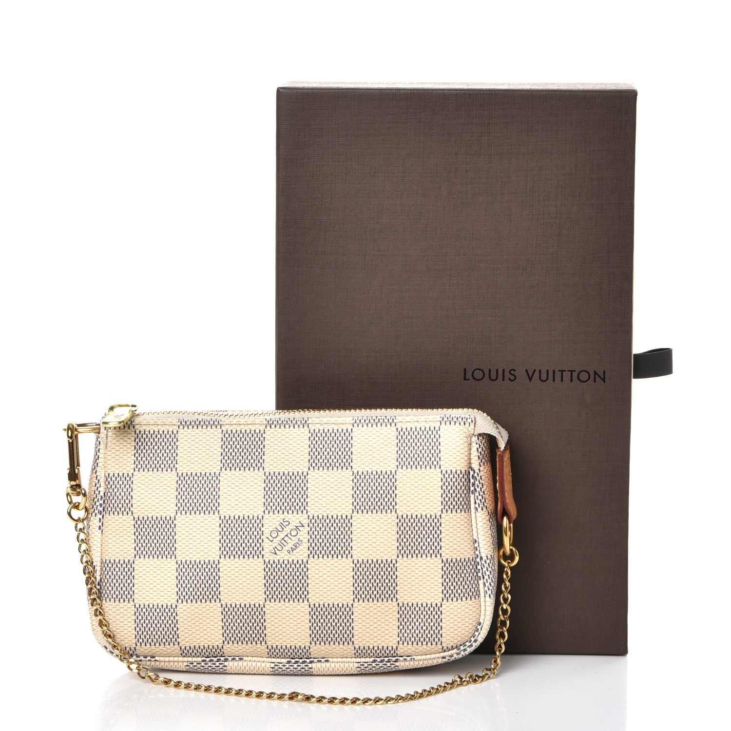 Louis Vuitton Damier Azur Mini Pochette Accessories 10 of 10