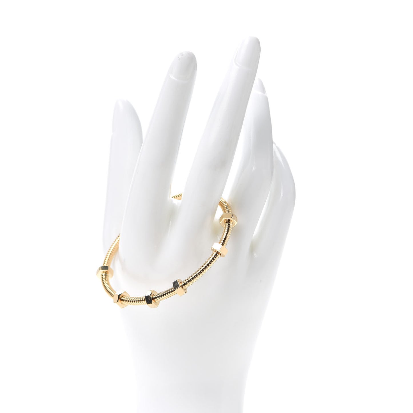 18K Yellow Gold Ecrou de Bracelet 17