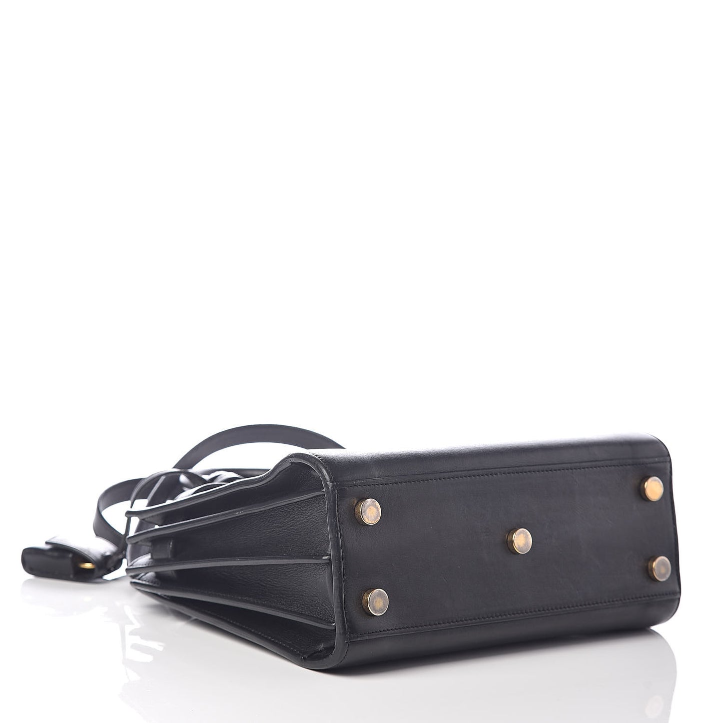 Calfskin Nano Sac De Jour Black