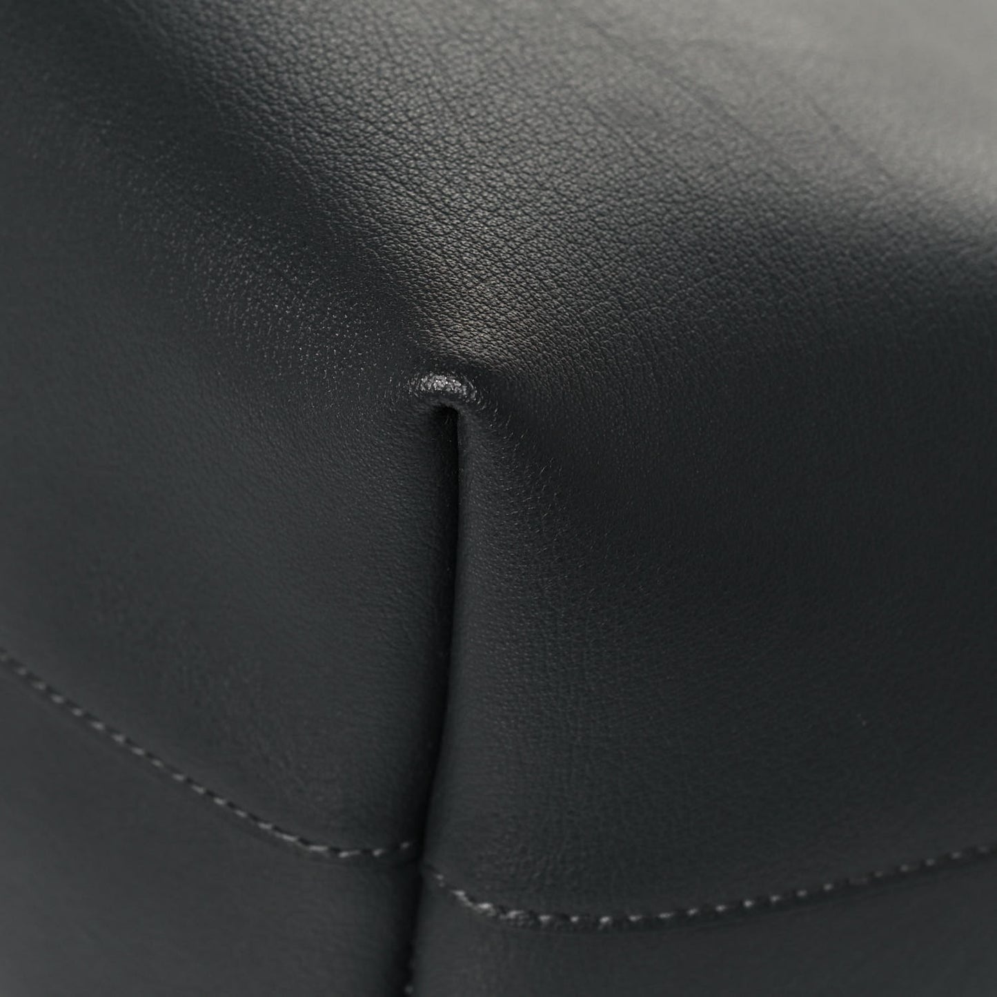 Calfskin Large Shopping Tote Storm