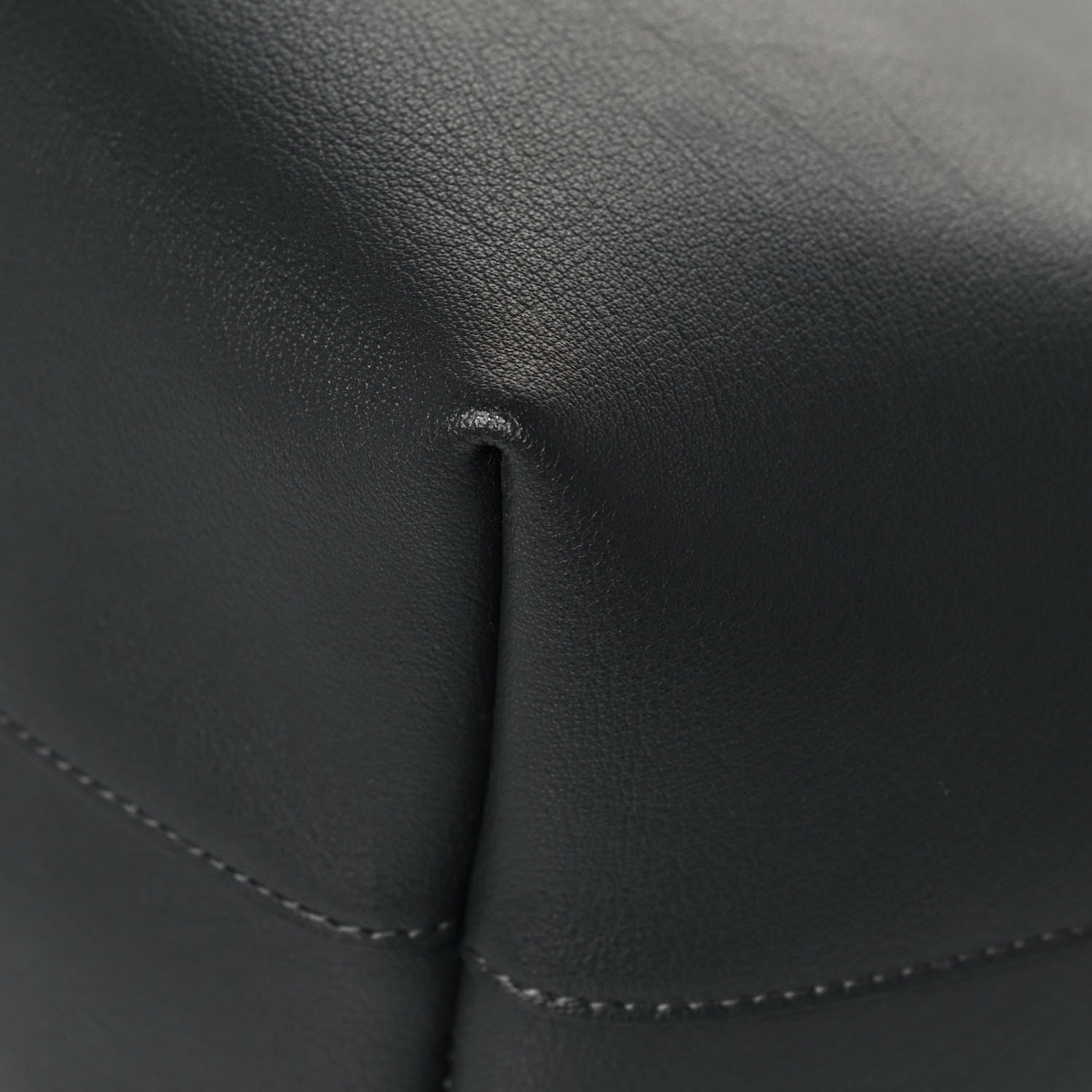 Saint Laurent Calfskin Large Shopping Tote Storm 11 of 14