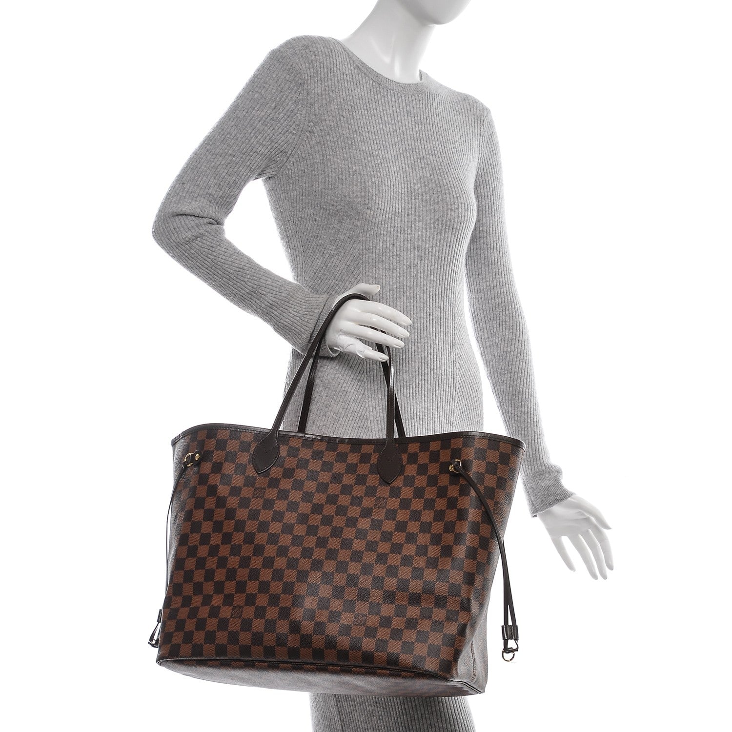 Louis Vuitton Damier Ebene Neo Neverfull GM 3 of 9