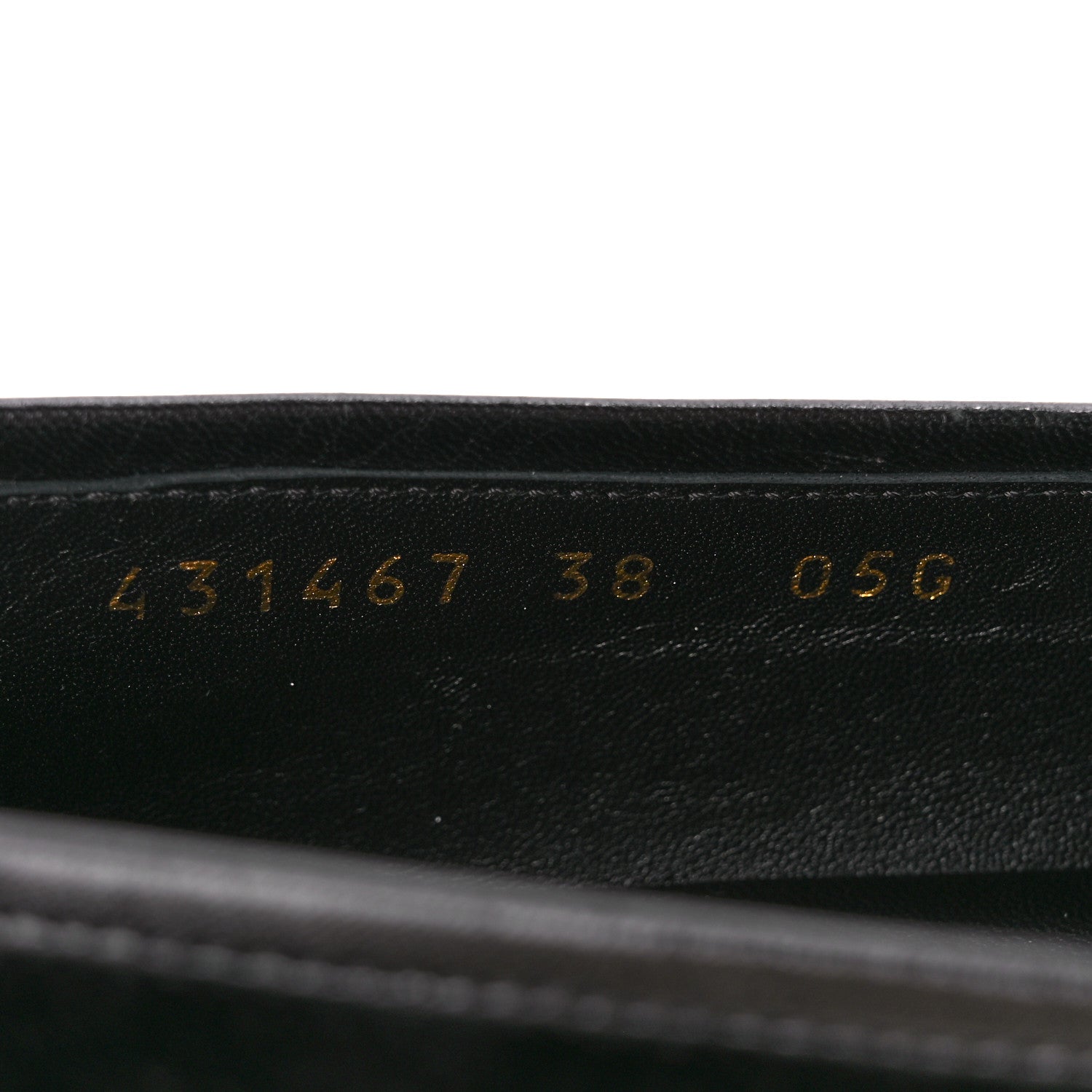 Gucci Velvet Horsebit Womens Jordaan Loafers 38 Black 9 of 9