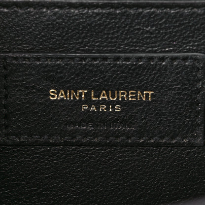Saint Laurent Grain De Poudre Medium Classic Monogram Kate Satchel Black 7 of 11