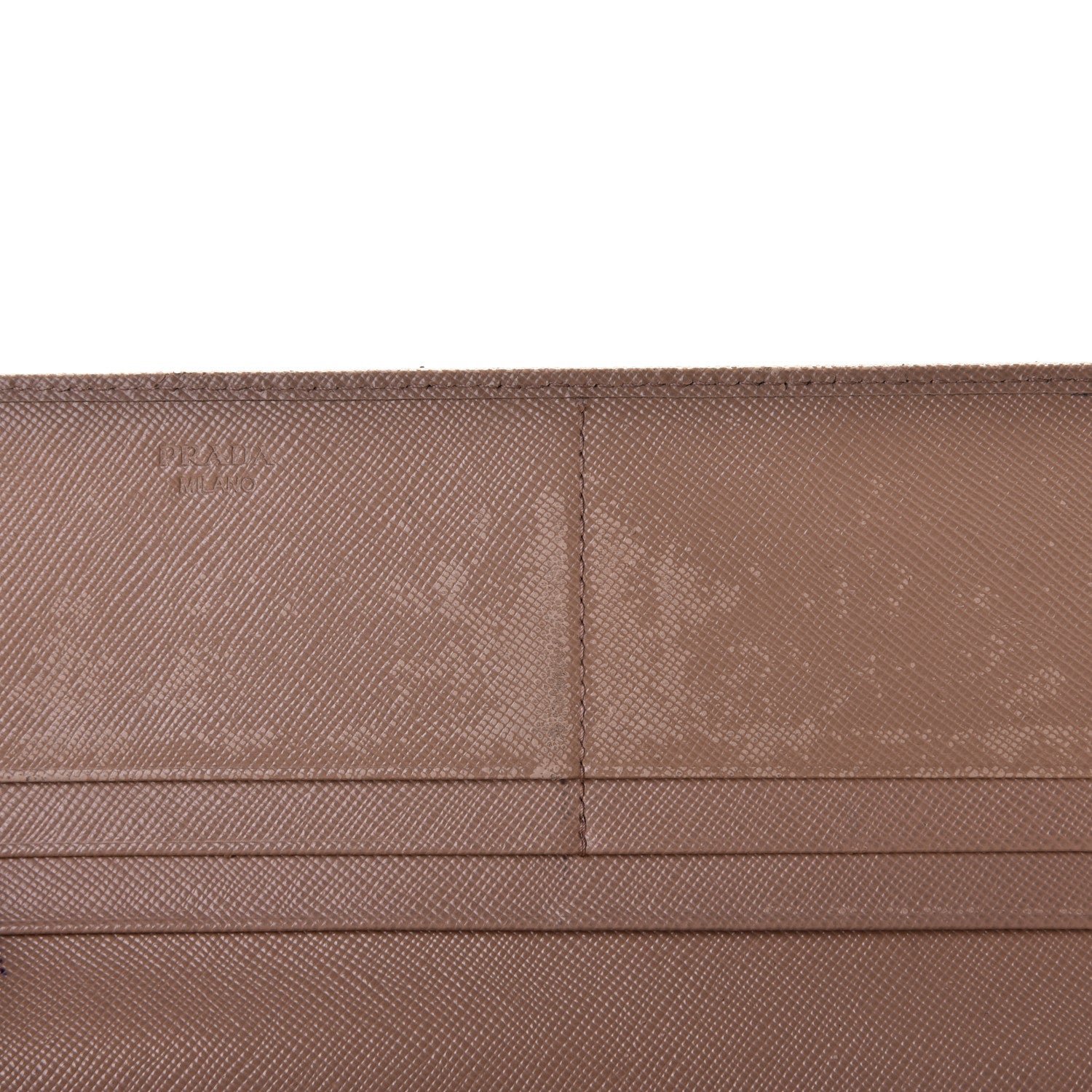 Prada Saffiano Metal Continental Flap Wallet Cammeo 8 of 11