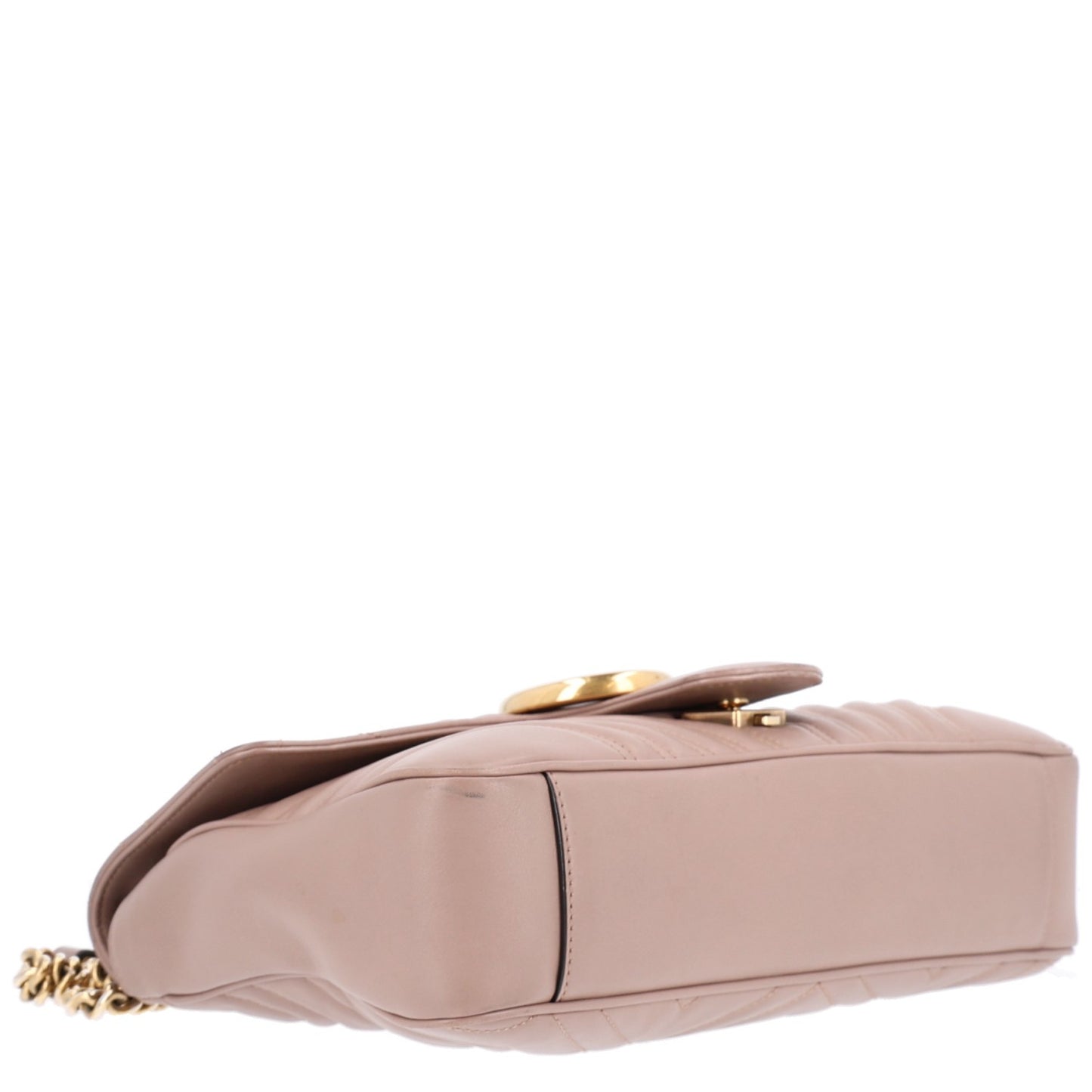 Calfskin Matelasse Medium GG Marmont Shoulder Bag Porcelain Rose