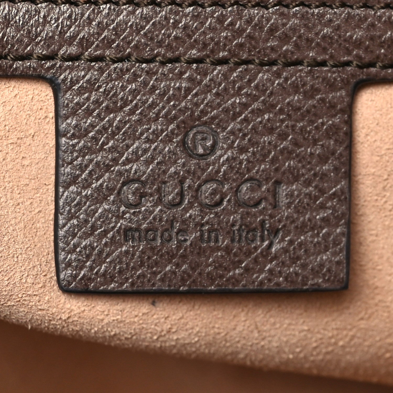 Gucci GG Supreme Monogram Web Medium Ophidia Boston Brown 6 of 10
