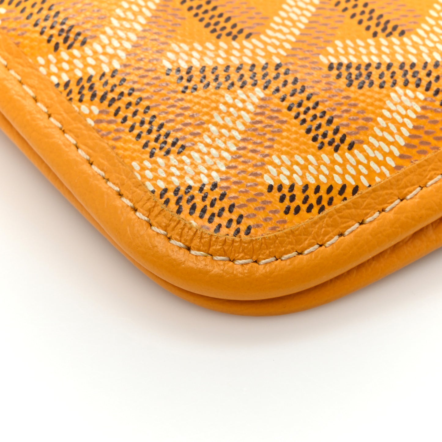 Goyardine Plumet Wallet Clutch Yellow
