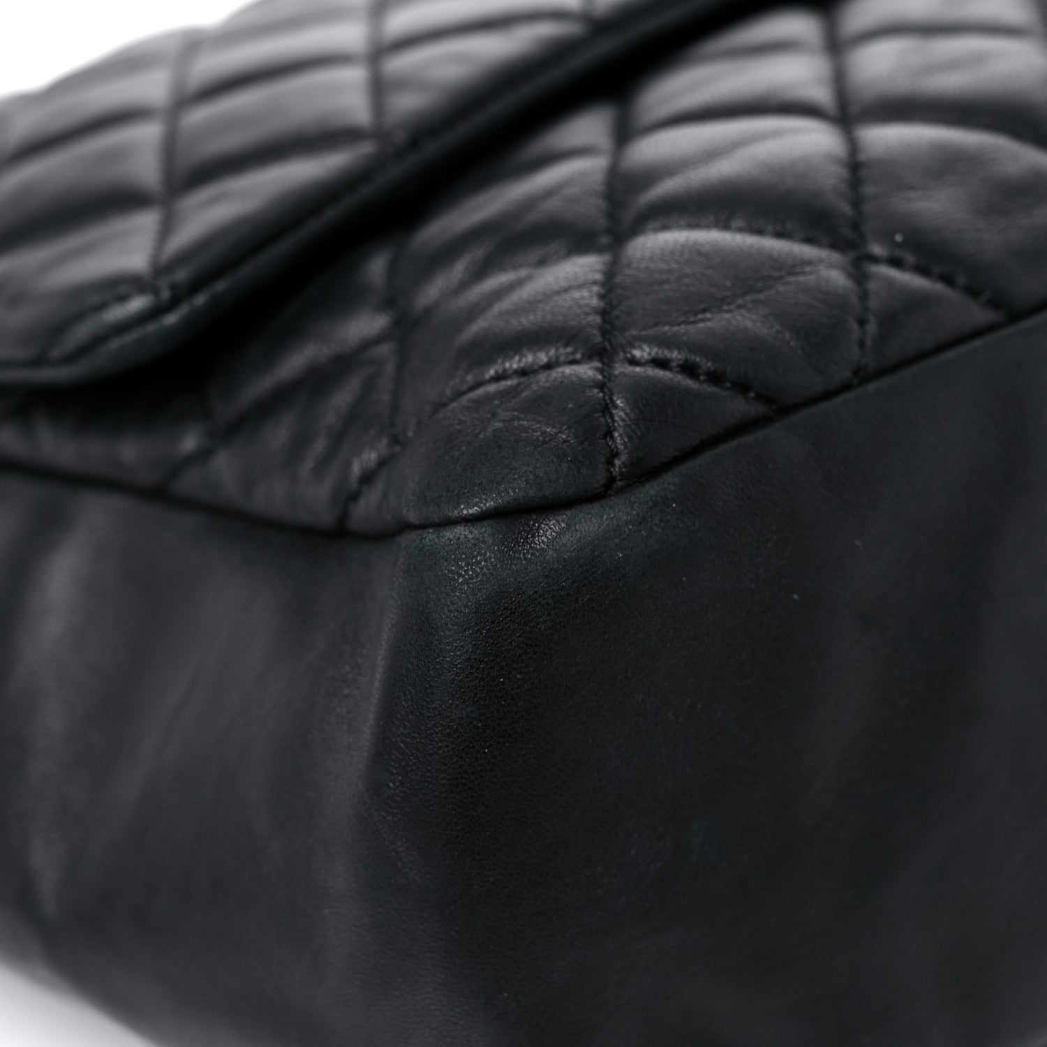Chanel Lambskin Jumbo Coco Rain Flap Black 7 of 18