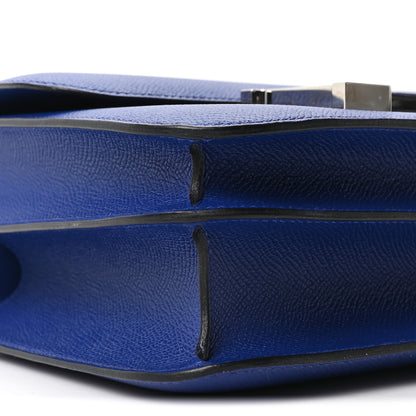 Hermes Epsom Constance 24 Bleu Electrique 9 of 10
