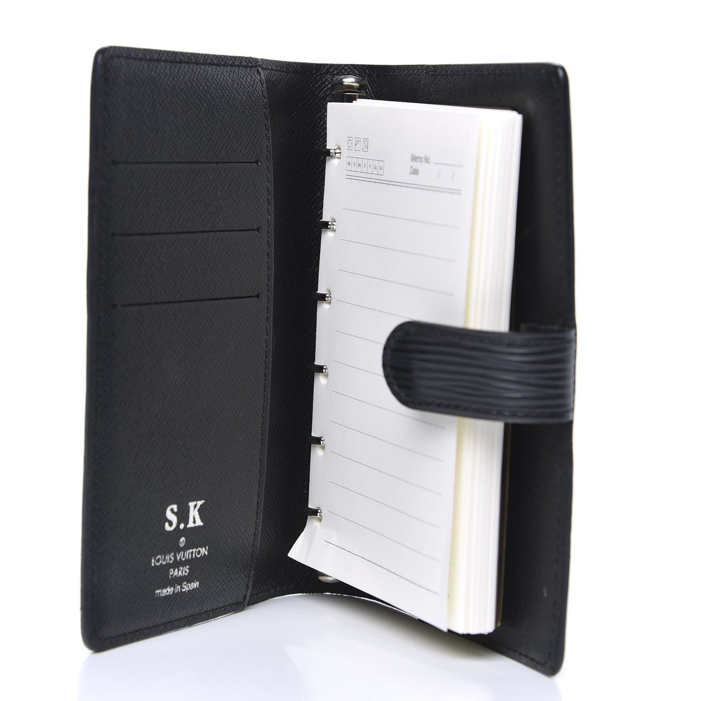 Epi Small Ring Agenda Cover Black