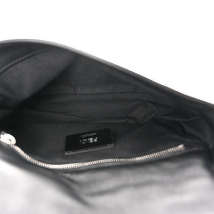 Fendi Nappa FF 1974 Embossed Mini Expandable Flap Bag Black 5 of 11