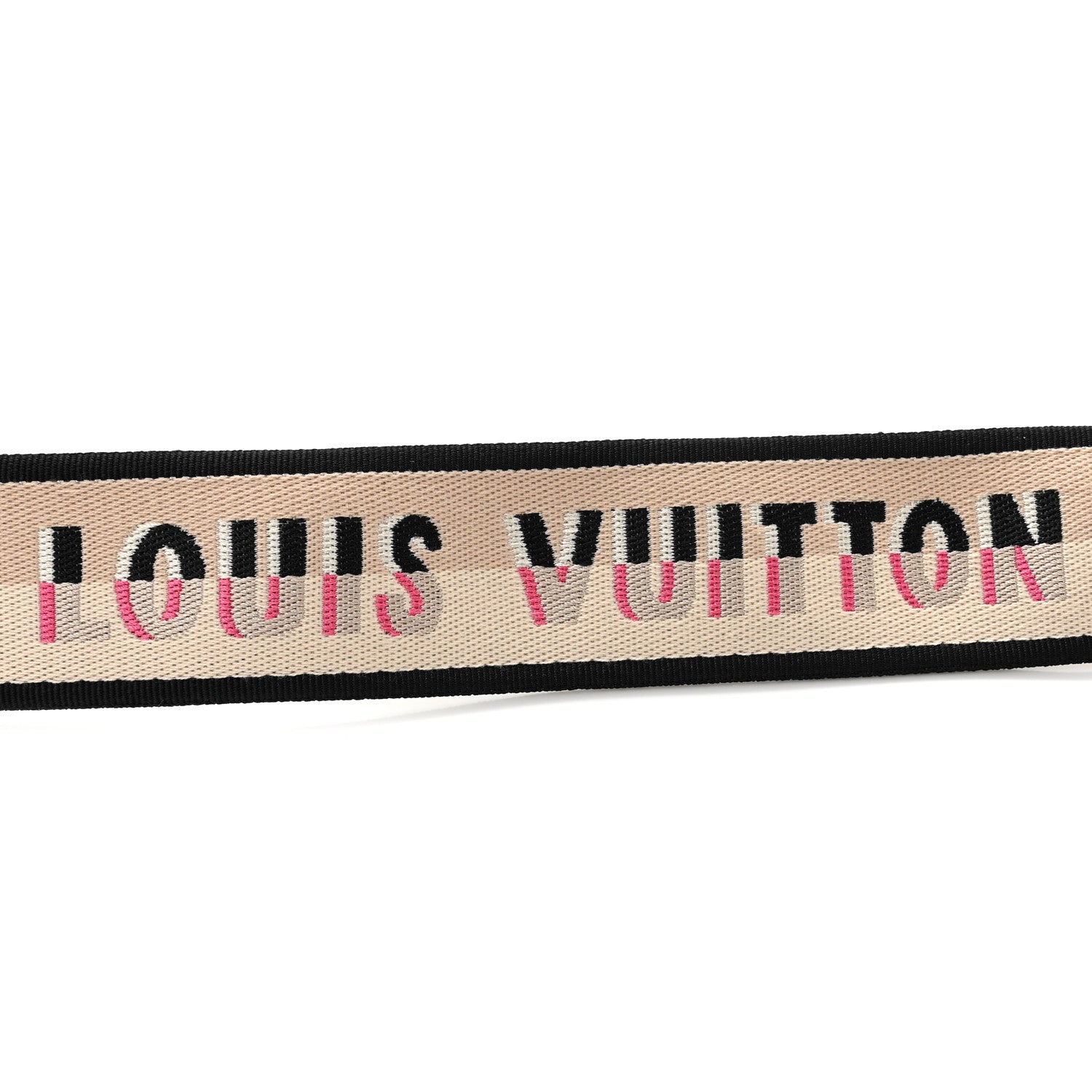 Louis Vuitton Jacquard Diane Shoulder Strap Black 3 of 5