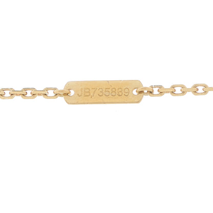 Van Cleef & Arpels 18K Yellow Gold Diamond Large Frivole Pendant Pave Necklace 6 of 7