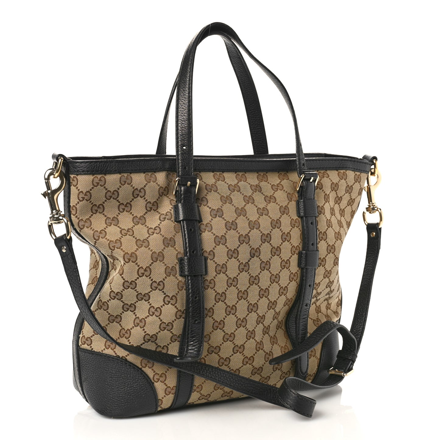 Monogram Cellarius Calfskin Tote Beige Ebony Black