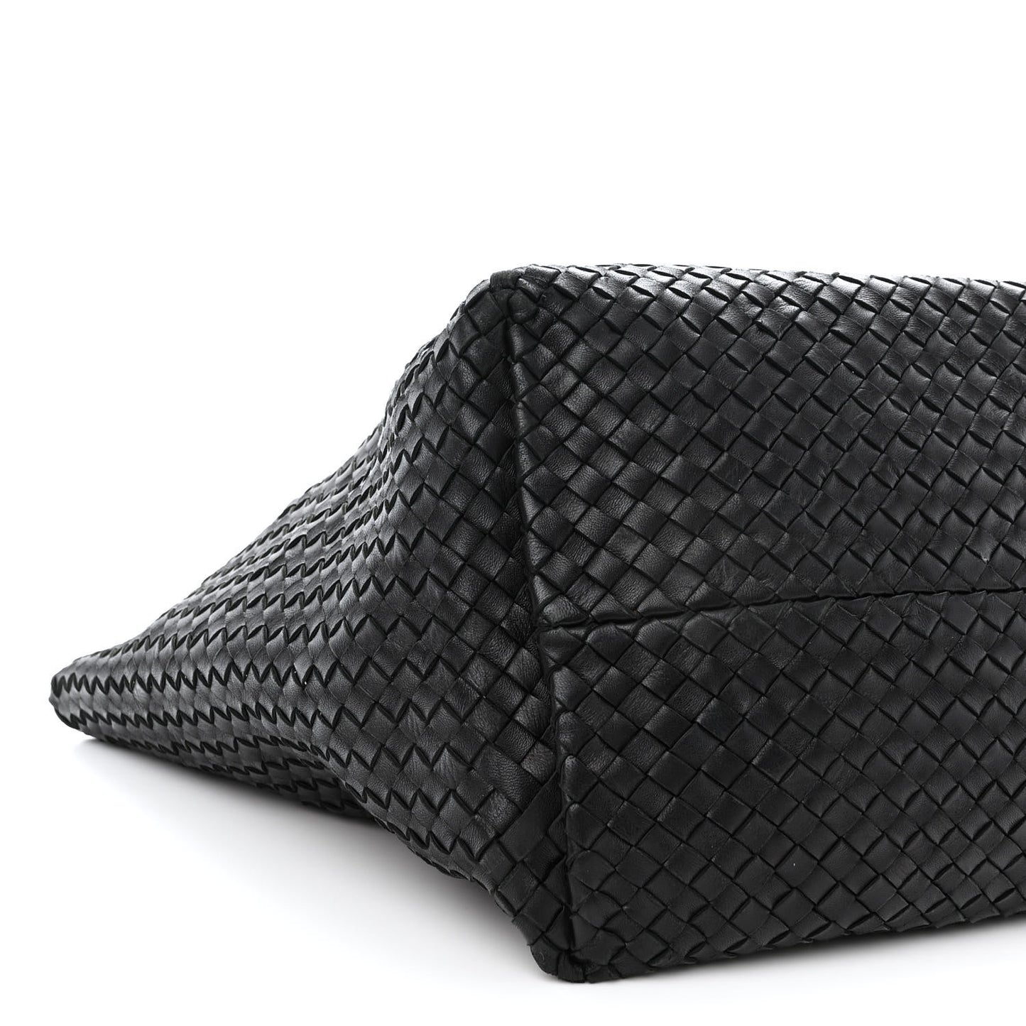 Nappa Intrecciato Large Cabat Black