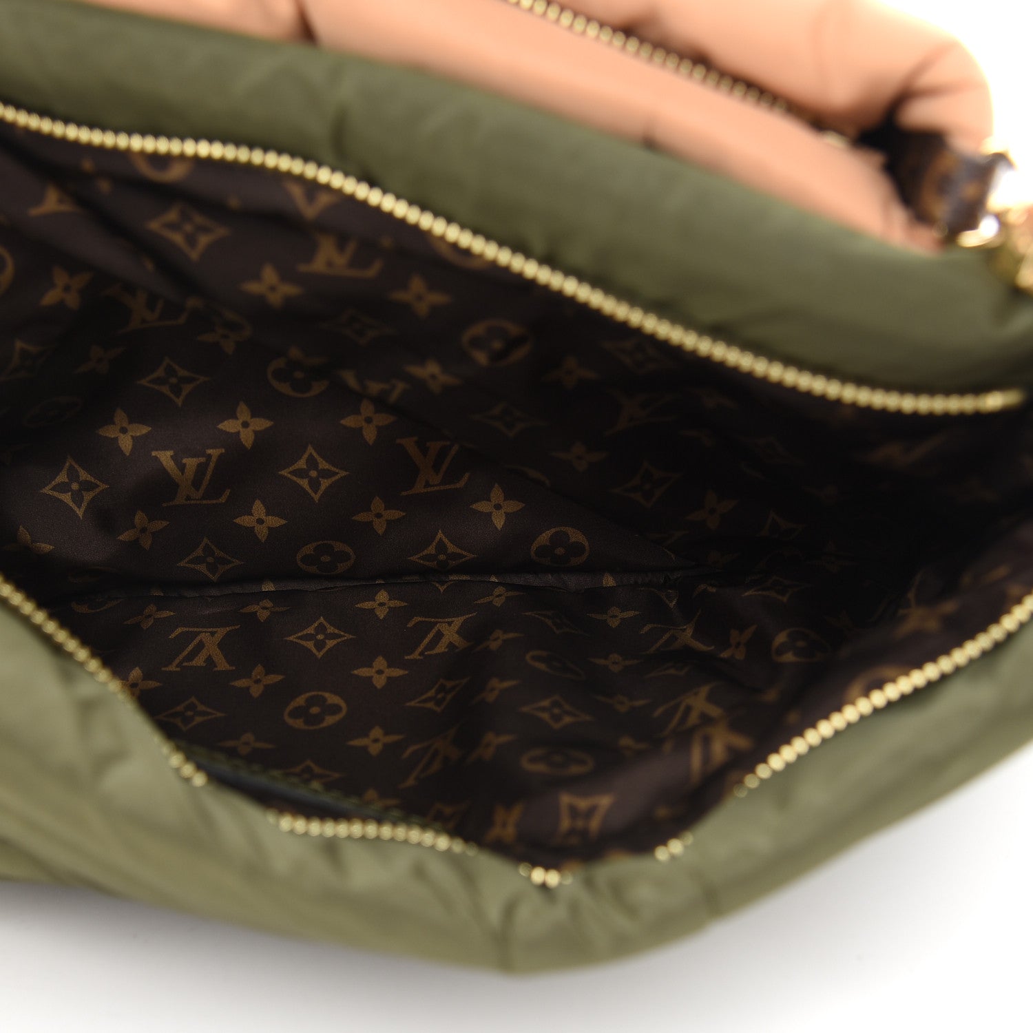 Louis Vuitton Econyl Monogram Pillow Maxi Multi Pochette Accessories Kaki Beige 4 of 7
