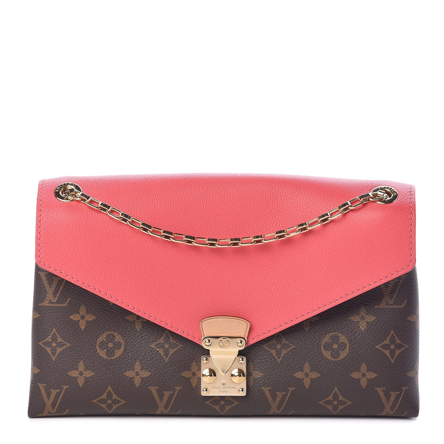 Louis Vuitton Monogram Pallas Chain Rose Litchi 1 of 9