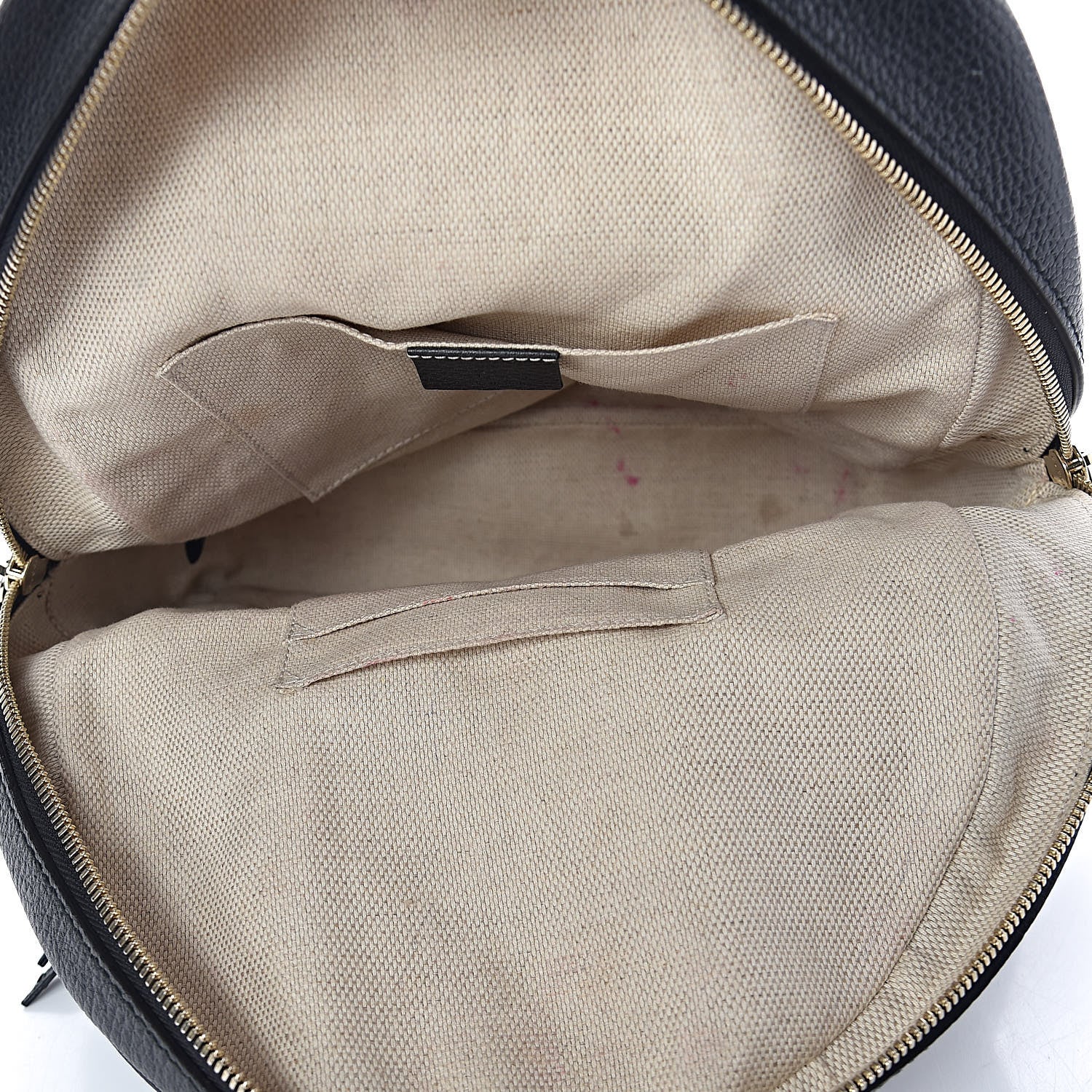 Gucci Pebbled Calfskin Soho Chain Backpack Black 5 of 13