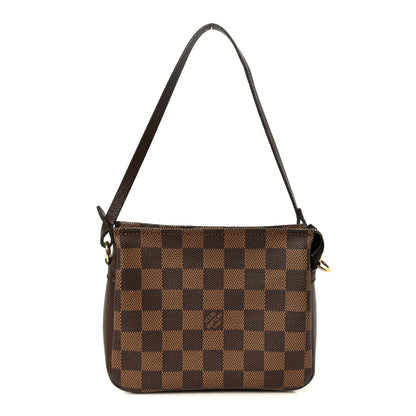 Louis Vuitton Damier Ebene Trousse Make Up Bag Pochette 1 of 10