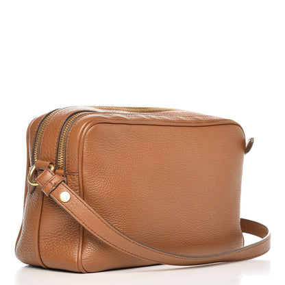 Prada Vitello Daino Medium Double Zip Shoulder Bag Cannella 3 of 8