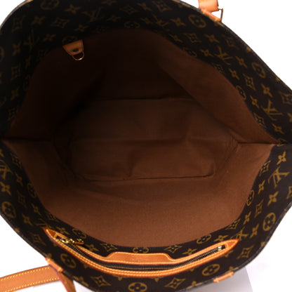 Louis Vuitton Monogram Sac Shopping Tote 6 of 15