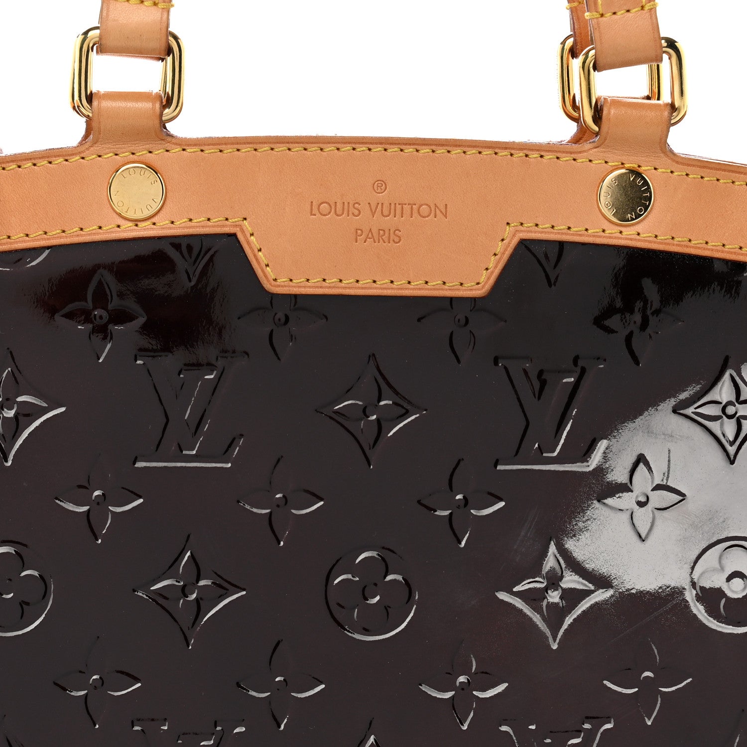 Louis Vuitton Vernis Brea MM Amarante 7 of 10