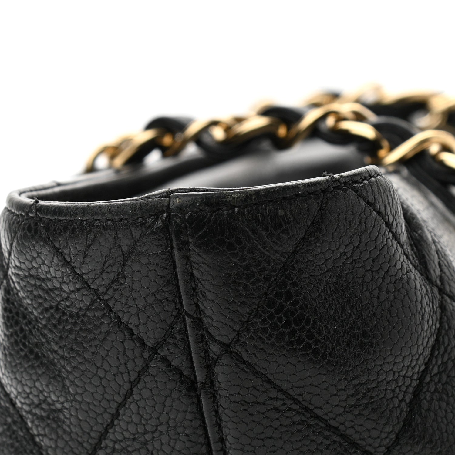 Chanel Caviar Quilted Shopping Tote Black 11 of 11