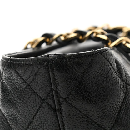 Chanel Caviar Quilted Shopping Tote Black 11 of 11