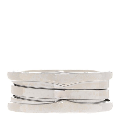 Bulgari 18K White Gold B.Zero1 Three-Band Ring 57 8 1 of 5