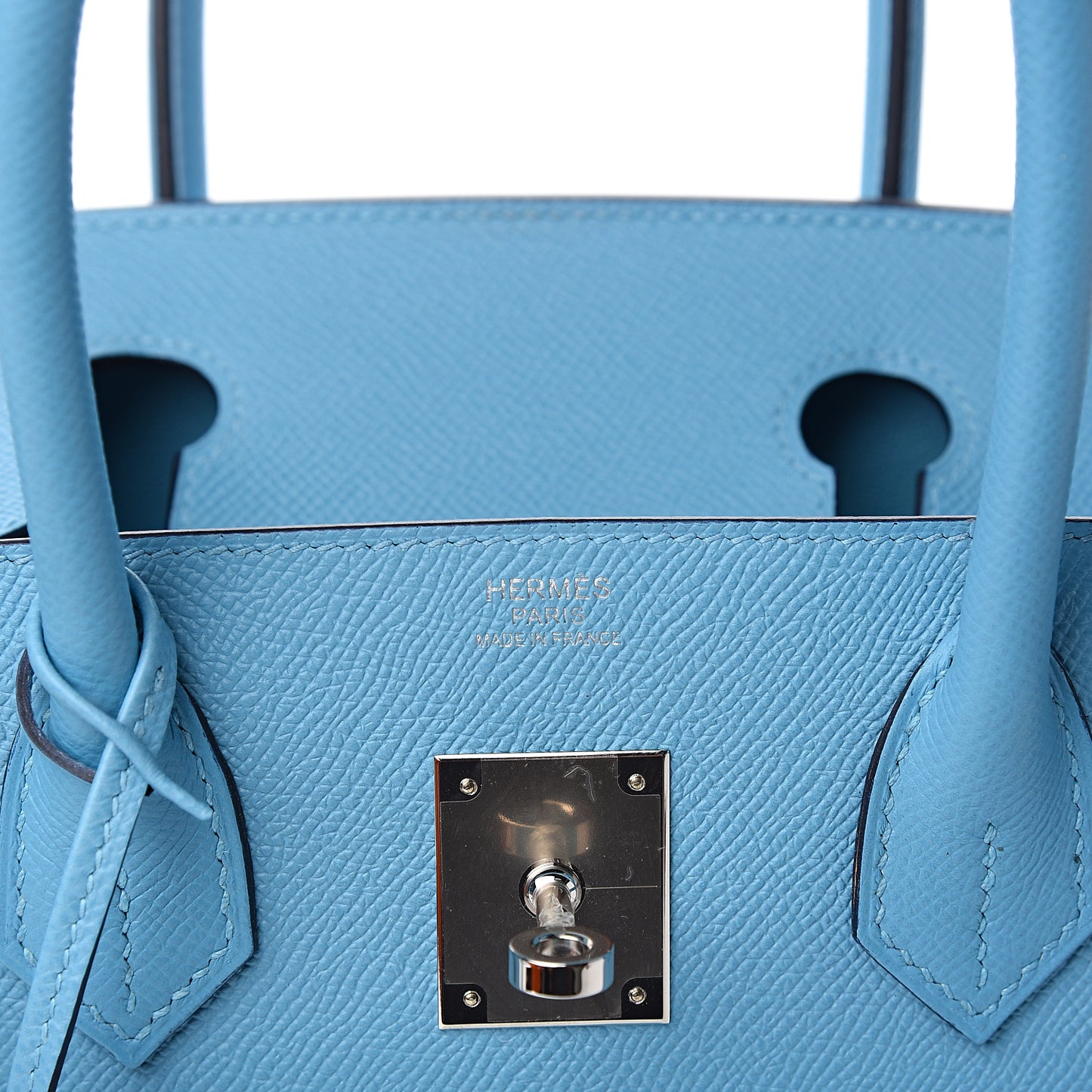 Epsom Birkin 30 Bleu Du Nord