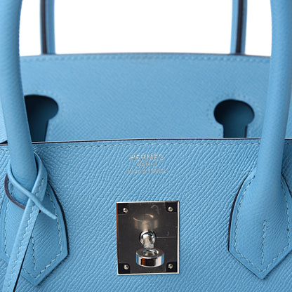 Hermes Epsom Birkin 30 Bleu Du Nord 5 of 7