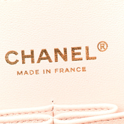 Chanel Caviar Quilted Medium Double Flap Light Beige 6 of 11