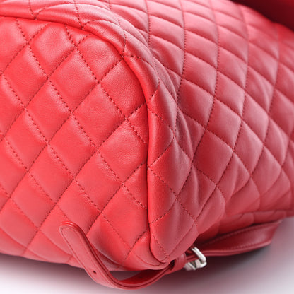 Chanel Lambskin Quilted Large Urban Spirit Backpack Red 9 of 9