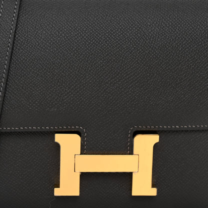 Hermes Epsom Constance 18 Graphite 8 of 10