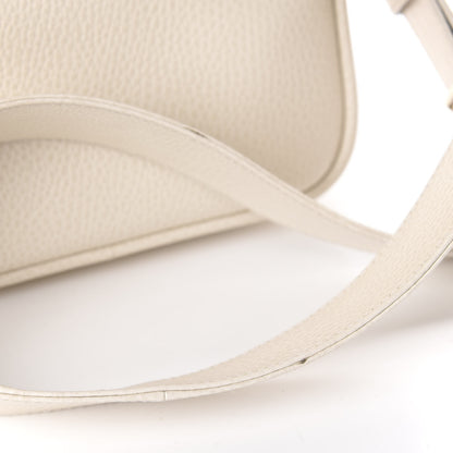 Gucci Grained Calfskin Logo Messenger Bag White 12 of 12