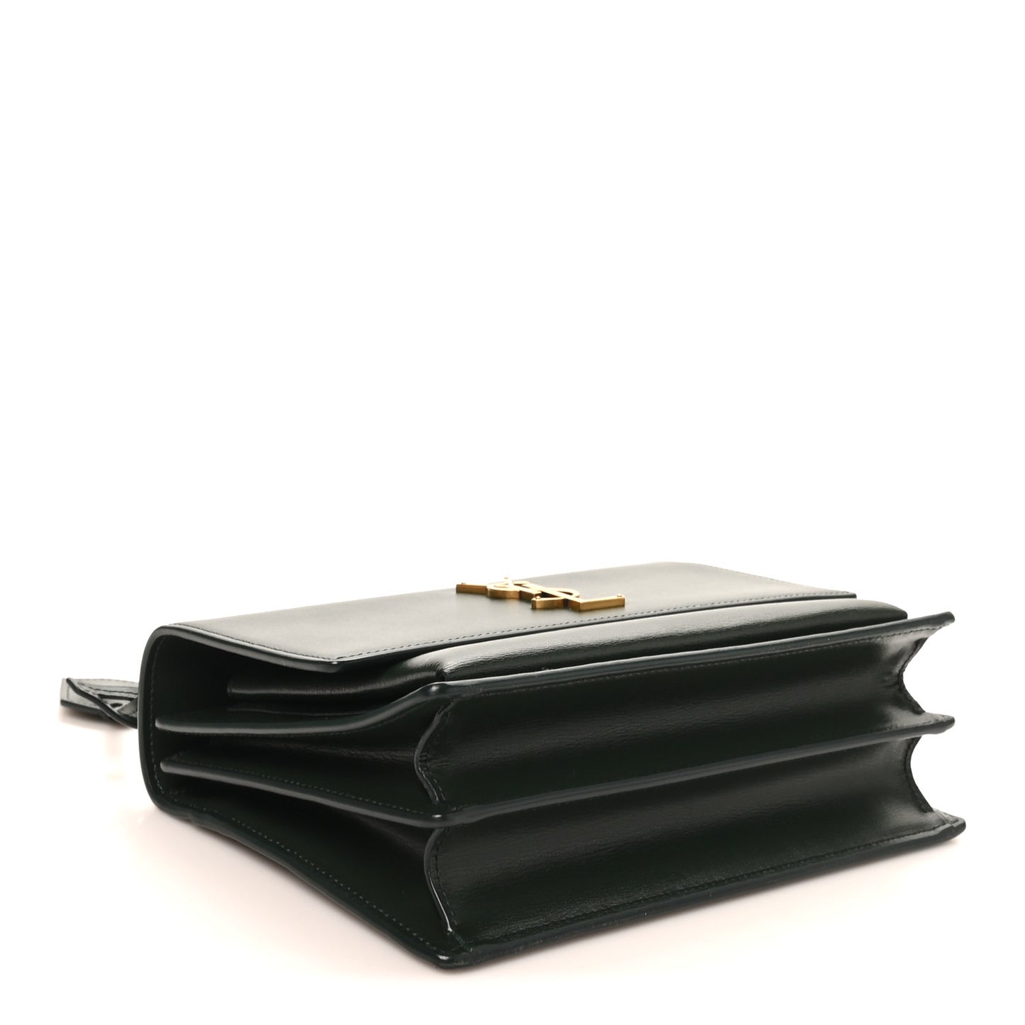 Calfskin Medium Monogram Sunset New Vert Fonce
