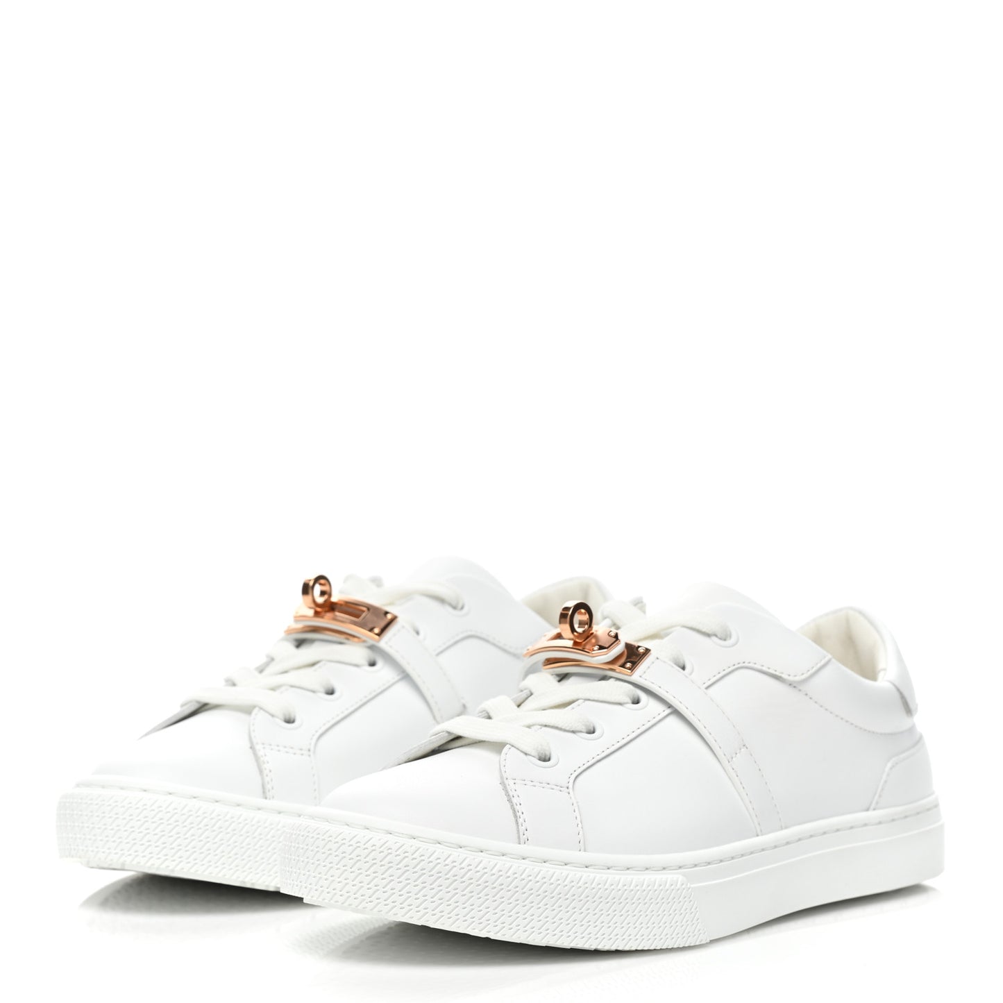 Calfskin Day Sneakers 36 White