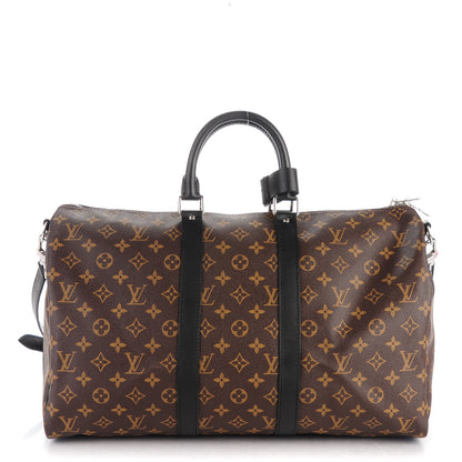 Louis Vuitton Monogram Macassar Keepall Bandouliere 45 1 of 7