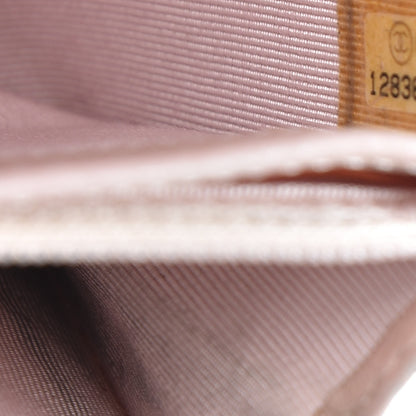 Chanel Lambskin Quilted Yen Wallet Light Pink 11 of 12