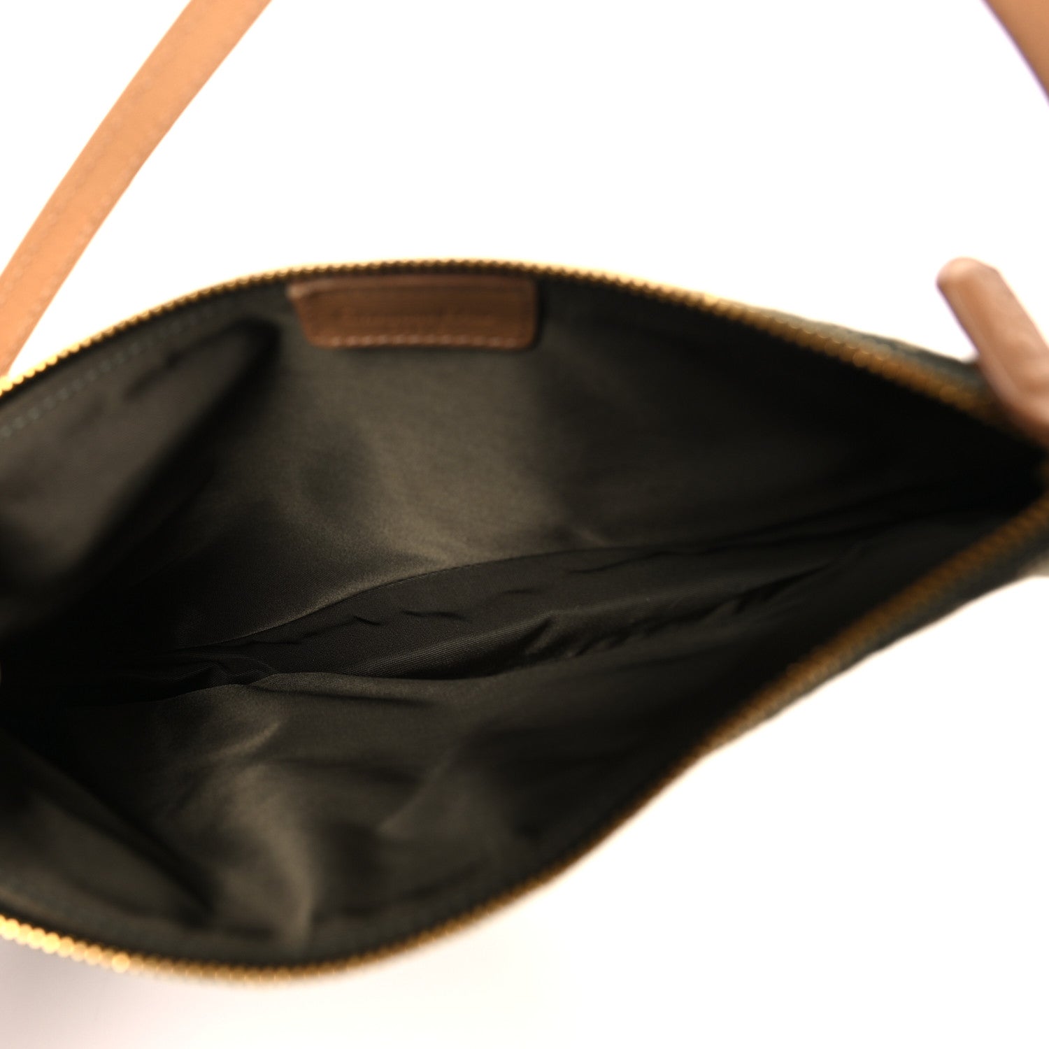 Christian Dior Monogram Mini Saddle Pochette Green 5 of 9