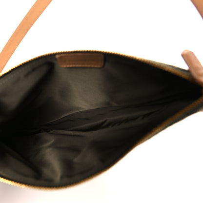 Christian Dior Monogram Mini Saddle Pochette Green 5 of 9