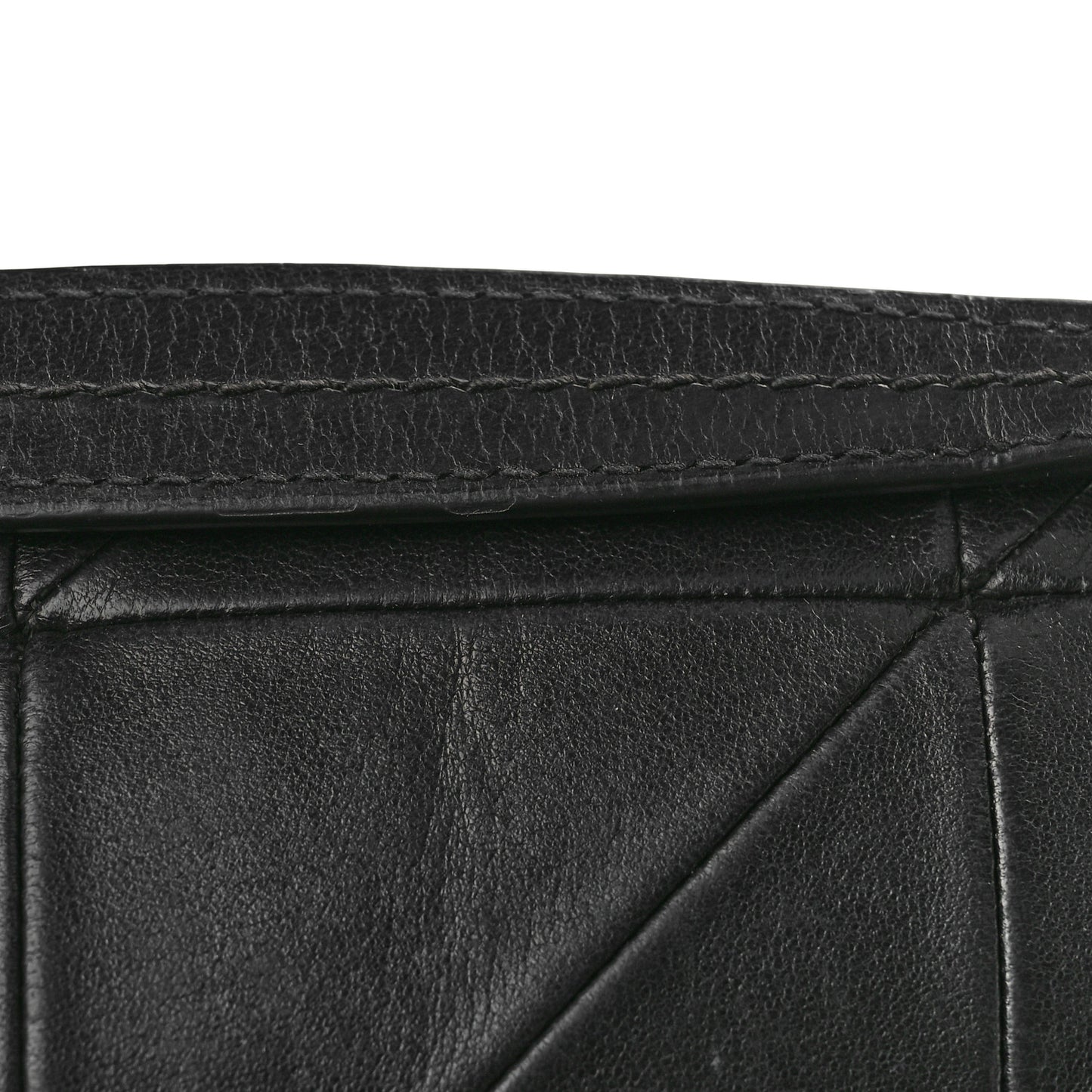 Lambskin Patchwork Monogram Large Jamie Black