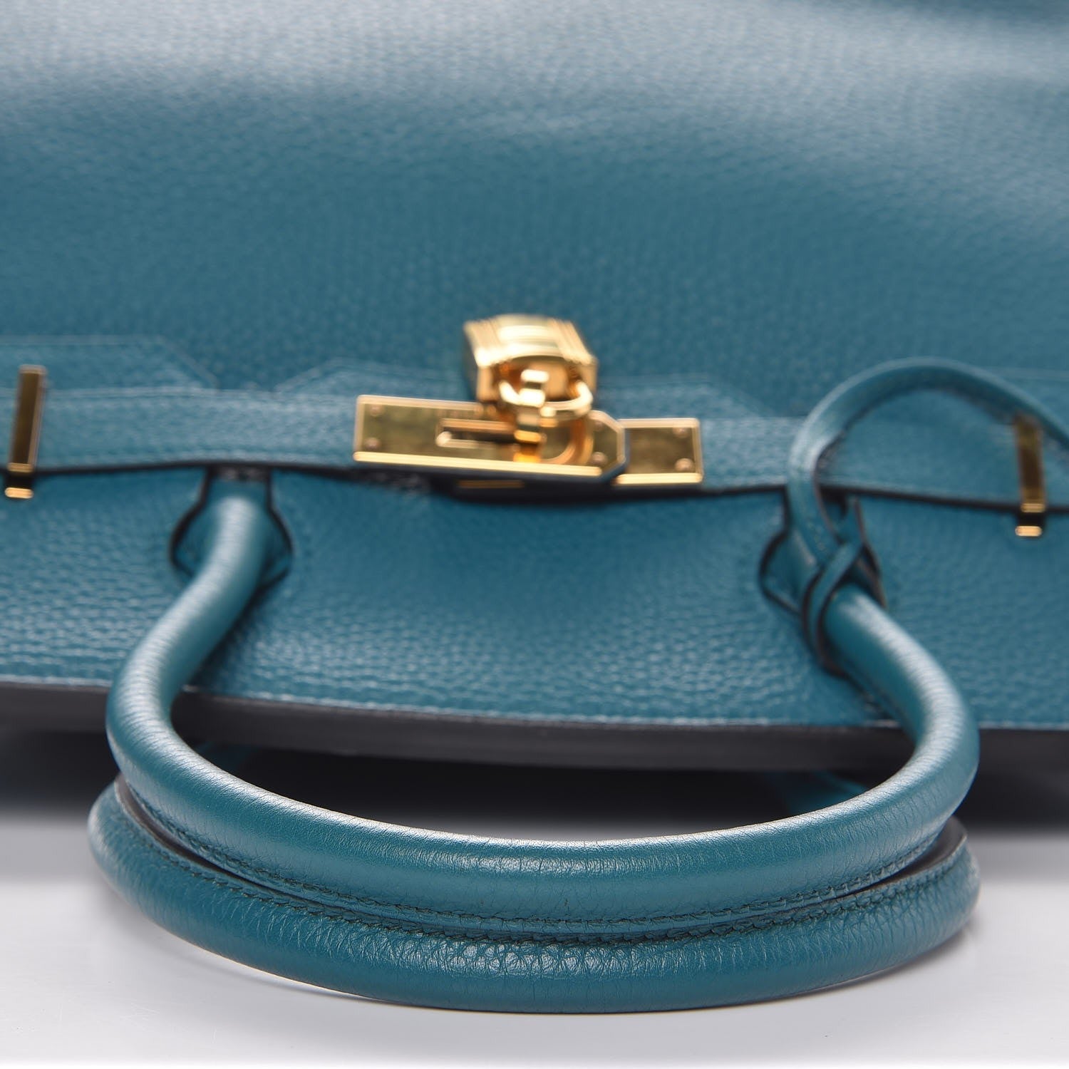 Hermes Taurillon Clemence Birkin 30 Cobalt 9 of 32