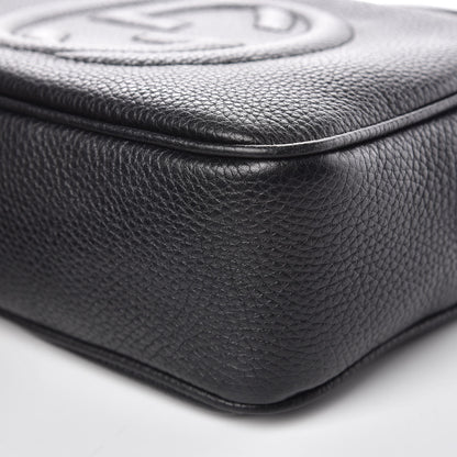 Gucci Pebbled Calfskin Small Soho Disco Bag Black 8 of 9