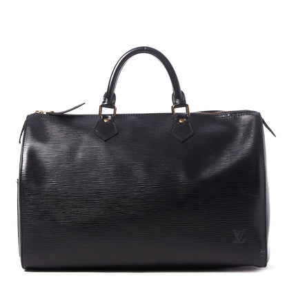 Louis Vuitton Epi Speedy 35 Black 1 of 9