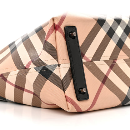 Burberry Supernova Check Large Nickie Tote Black 11 of 14