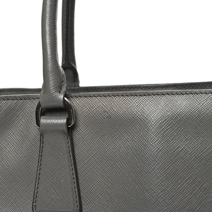 Prada Saffiano Medium Galleria Double Zip Tote Marmo 13 of 16